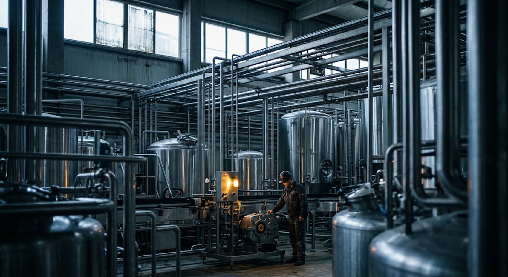 Planta de proceso industrial