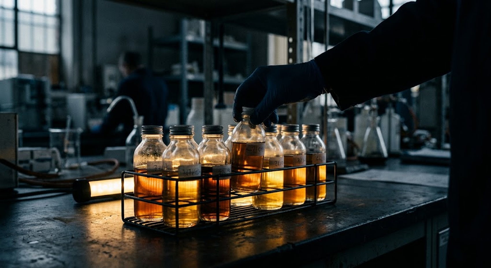 Laboratorio de análisis de aceite